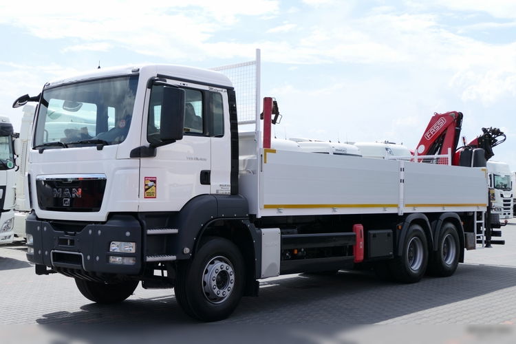 MAN TGS 26.400 / 6x4 / SKRZYNIOWY- 7, 55 M / + HDS FASSI 175 / STEROWANIE RADIOWE / zdjęcie 9