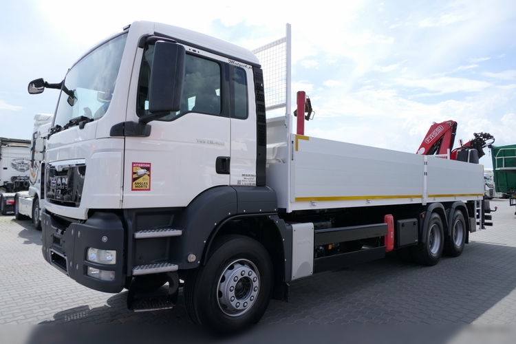 MAN TGS 26.400 / 6x4 / SKRZYNIOWY- 7, 55 M / + HDS FASSI 175 / STEROWANIE RADIOWE / zdjęcie 10