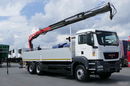 MAN TGS 26.400 / 6x4 / SKRZYNIOWY- 7, 55 M / + HDS FASSI 175 / STEROWANIE RADIOWE / zdjęcie 1