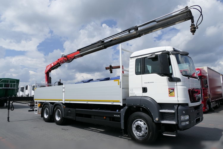 MAN TGS 26.400 / 6x4 / SKRZYNIOWY- 7, 55 M / + HDS FASSI 175 / STEROWANIE RADIOWE / zdjęcie 2