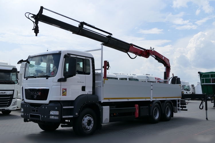 MAN TGS 26.400 / 6x4 / SKRZYNIOWY- 7, 55 M / + HDS FASSI 175 / STEROWANIE RADIOWE / zdjęcie 3