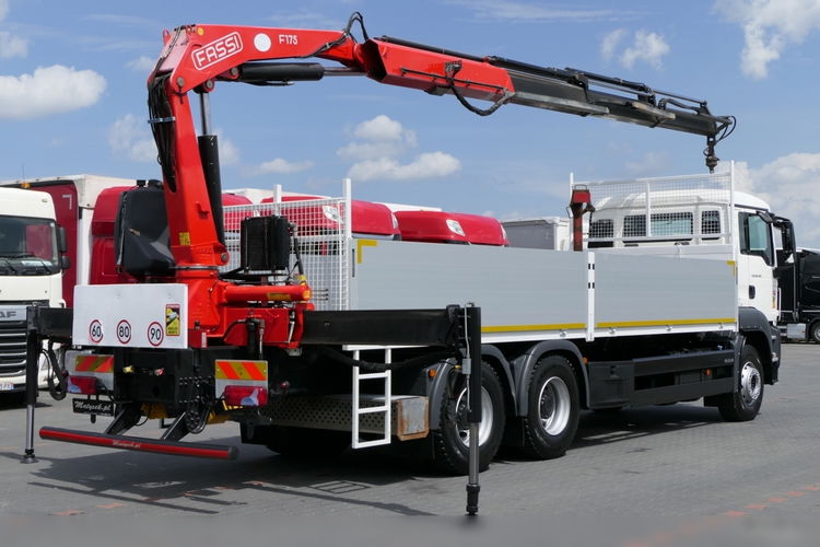 MAN TGS 26.400 / 6x4 / SKRZYNIOWY- 7, 55 M / + HDS FASSI 175 / STEROWANIE RADIOWE / zdjęcie 8