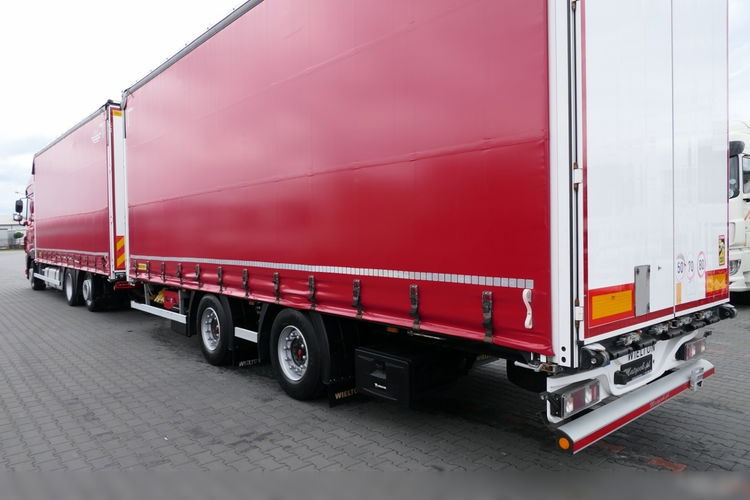 DAF XF 480 / ZESTAW TANDEM 120 M3 / PRZEJAZDOWY / WIELTON / PO ZŁOTYM KONTRAKCIE SERWISOWYM / 2019 /  zdjęcie 11