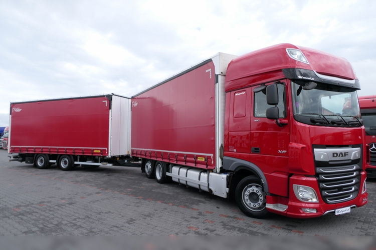 DAF XF 480 / ZESTAW TANDEM 120 M3 / PRZEJAZDOWY / WIELTON / PO ZŁOTYM KONTRAKCIE SERWISOWYM / 2019 /  zdjęcie 5