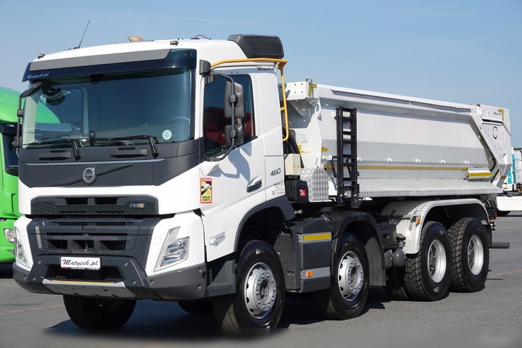 Volvo FMX 460 / 8x4 / WYWROTKA TYLNOZSYP / HYDROKLAPA / 2022 ROK / NOWY MODEL zdjęcie 11