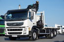 Volvo FM 330 / 6x2 / PLATFORMA- 6.3 m + HDS HIAB 422 / 15.4 M WYSIĘGU / MAX UDŹWIG 12 TON / MANUAL / OS PODNOSZONA /STEROWANIE RADIOWE zdjęcie 11