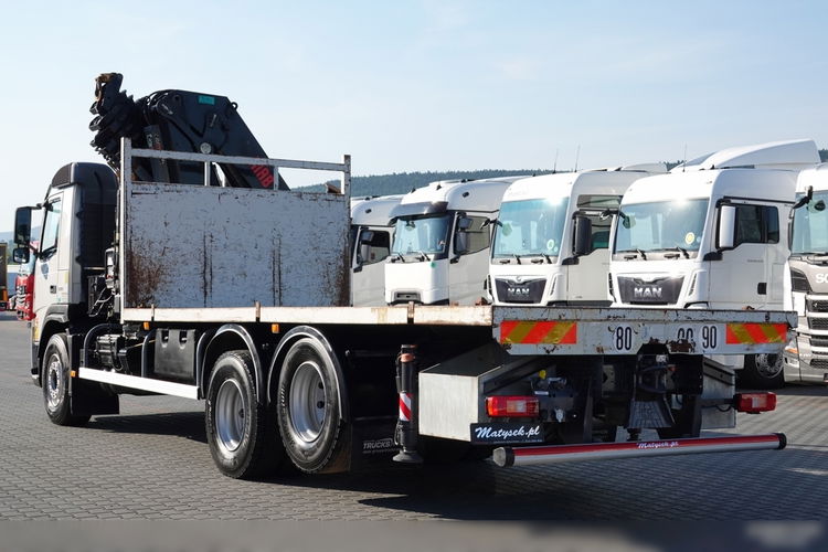 Volvo FM 330 / 6x2 / PLATFORMA- 6.3 m + HDS HIAB 422 / 15.4 M WYSIĘGU / MAX UDŹWIG 12 TON / MANUAL / OS PODNOSZONA /STEROWANIE RADIOWE zdjęcie 13
