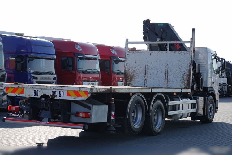 Volvo FM 330 / 6x2 / PLATFORMA- 6.3 m + HDS HIAB 422 / 15.4 M WYSIĘGU / MAX UDŹWIG 12 TON / MANUAL / OS PODNOSZONA /STEROWANIE RADIOWE zdjęcie 14