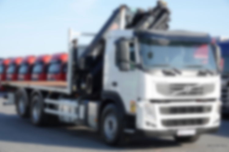 Volvo FM 330 / 6x2 / PLATFORMA- 6.3 m + HDS HIAB 422 / 15.4 M WYSIĘGU / MAX UDŹWIG 12 TON / MANUAL / OS PODNOSZONA /STEROWANIE RADIOWE zdjęcie 15
