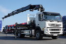 Volvo FM 330 / 6x2 / PLATFORMA- 6.3 m + HDS HIAB 422 / 15.4 M WYSIĘGU / MAX UDŹWIG 12 TON / MANUAL / OS PODNOSZONA /STEROWANIE RADIOWE zdjęcie 6
