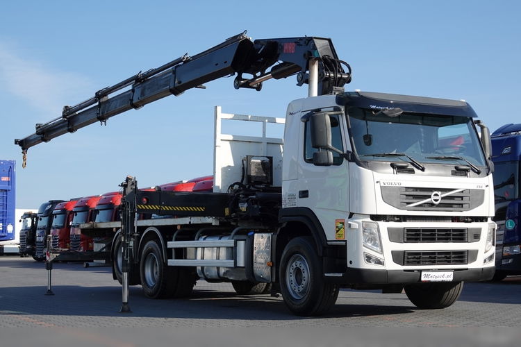 Volvo FM 330 / 6x2 / PLATFORMA- 6.3 m + HDS HIAB 422 / 15.4 M WYSIĘGU / MAX UDŹWIG 12 TON / MANUAL / OS PODNOSZONA /STEROWANIE RADIOWE zdjęcie 6