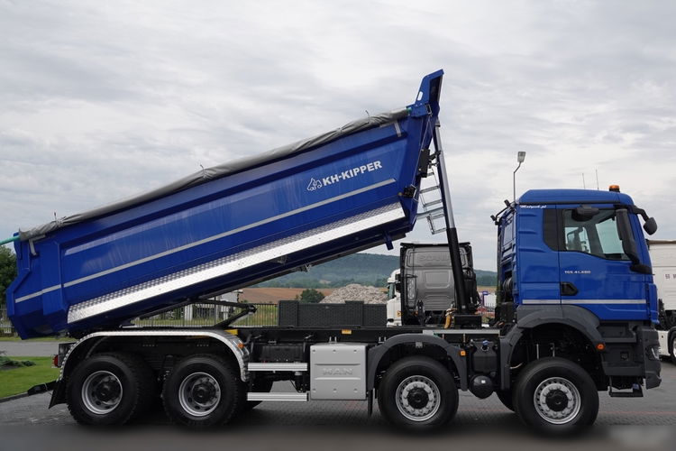 MAN TGS 41.480 / 8X8 / WYWROTKA TYLNOZSYPOWA / UAL / HARDOX / NOWA / OD RĘKI / KH-KIPPER / 2024 ROK  zdjęcie 11