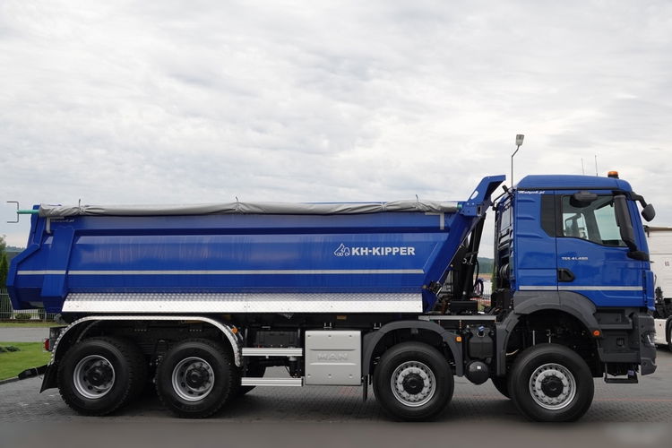 MAN TGS 41.480 / 8X8 / WYWROTKA TYLNOZSYPOWA / UAL / HARDOX / NOWA / OD RĘKI / KH-KIPPER / 2024 ROK  zdjęcie 19