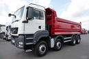 MAN TGS 41.480 / 8x8 / WYWROTKA KH KIPPER TYLNOZSYP / UAL / OPONY 100 % zdjęcie 10