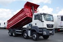 MAN TGS 41.480 / 8x8 / WYWROTKA KH KIPPER TYLNOZSYP / UAL / OPONY 100 % zdjęcie 1