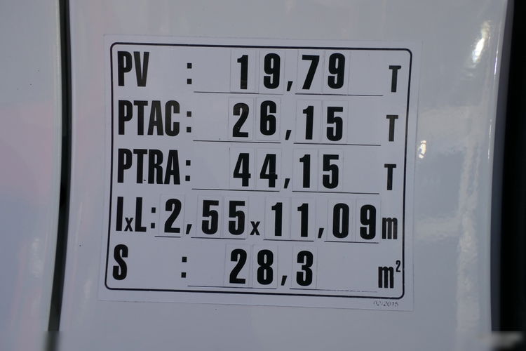 MAN TGS 26.400 / 6x2 / SKRZYNIOWY- 6.8 m + HDS HIAB 477 wysów: 15, 5 m / EURO 6 / OŚ PODNOSZONA / HDS ZA KABINĄ / STEROWANIE RADIOWE zdjęcie 13