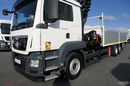 MAN TGS 26.400 / 6x2 / SKRZYNIOWY- 6.8 m + HDS HIAB 477 wysów: 15, 5 m / EURO 6 / OŚ PODNOSZONA / HDS ZA KABINĄ / STEROWANIE RADIOWE zdjęcie 18