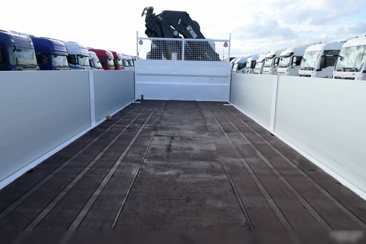 MAN TGS 26.400 / 6x2 / SKRZYNIOWY- 6.8 m + HDS HIAB 477 wysów: 15, 5 m / EURO 6 / OŚ PODNOSZONA / HDS ZA KABINĄ / STEROWANIE RADIOWE zdjęcie 32