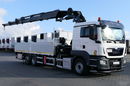 MAN TGS 26.400 / 6x2 / SKRZYNIOWY- 6.8 m + HDS HIAB 477 wysów: 15, 5 m / EURO 6 / OŚ PODNOSZONA / HDS ZA KABINĄ / STEROWANIE RADIOWE zdjęcie 6