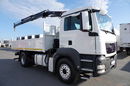MAN TGS 18.400 / 4x4 / WYWROTKA - 4.7 M + HDS HIAB 111 wysów : 7.4 m / UAL / PALETOWY / STEROWANIE RADIOWE zdjęcie 9