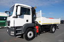 MAN TGS 18.400 / 4x4 / WYWROTKA - 4.7 M + HDS HIAB 111 wysów : 7.4 m / UAL / PALETOWY / STEROWANIE RADIOWE zdjęcie 12