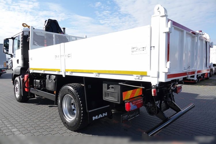 MAN TGS 18.400 / 4x4 / WYWROTKA - 4.7 M + HDS HIAB 111 wysów : 7.4 m / UAL / PALETOWY / STEROWANIE RADIOWE zdjęcie 16