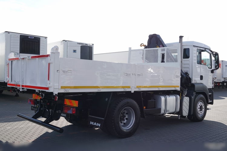 MAN TGS 18.400 / 4x4 / WYWROTKA - 4.7 M + HDS HIAB 111 wysów : 7.4 m / UAL / PALETOWY / STEROWANIE RADIOWE zdjęcie 18