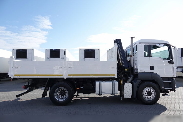 MAN TGS 18.400 / 4x4 / WYWROTKA - 4.7 M + HDS HIAB 111 wysów : 7.4 m / UAL / PALETOWY / STEROWANIE RADIOWE zdjęcie 20