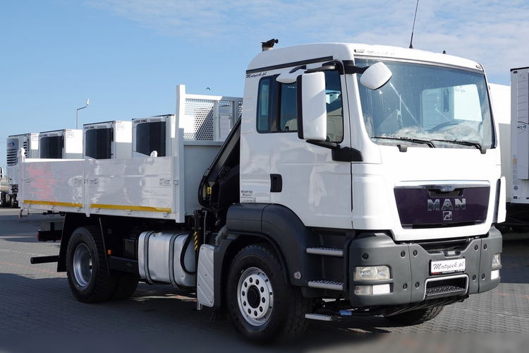MAN TGS 18.400 / 4x4 / WYWROTKA - 4.7 M + HDS HIAB 111 wysów : 7.4 m / UAL / PALETOWY / STEROWANIE RADIOWE zdjęcie 23