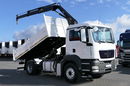 MAN TGS 18.400 / 4x4 / WYWROTKA - 4.7 M + HDS HIAB 111 wysów : 7.4 m / UAL / PALETOWY / STEROWANIE RADIOWE zdjęcie 4