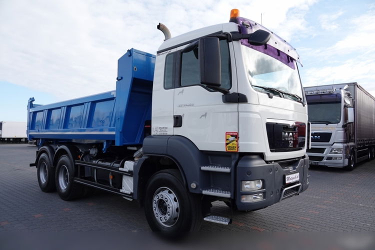 MAN TGS 33.360 / 6x4 / WYWROTKA + HYDROBURTA / MEILLER KIPPER / BORDMATIC / EURO 5 EEV  zdjęcie 24