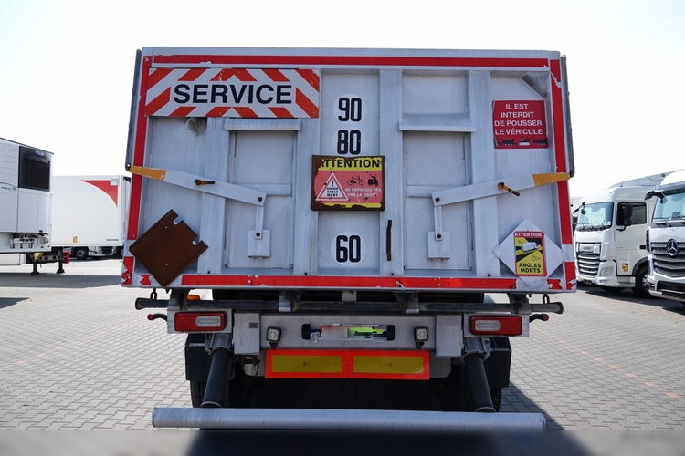 BENALU WYWROTKA 27 m3 / ALUMINIOWA / HYDRAULICZNA KLAPA / 2 OSIE PODNOSZONE / WAGA: 5600 KG / SPROWADZONA zdjęcie 13