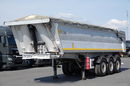 BENALU WYWROTKA 27 m3 / ALUMINIOWA / HYDRAULICZNA KLAPA / 2 OSIE PODNOSZONE / WAGA: 5600 KG / SPROWADZONA zdjęcie 1