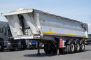 BENALU WYWROTKA 27 m3 / ALUMINIOWA / HYDRAULICZNA KLAPA / 2 OSIE PODNOSZONE / WAGA: 5600 KG / SPROWADZONA zdjęcie 2