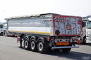 BENALU WYWROTKA 27 m3 / ALUMINIOWA / HYDRAULICZNA KLAPA / 2 OSIE PODNOSZONE / WAGA: 5600 KG / SPROWADZONA zdjęcie 3