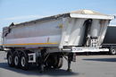 BENALU WYWROTKA 27 m3 / ALUMINIOWA / HYDRAULICZNA KLAPA / 2 OSIE PODNOSZONE / WAGA: 5600 KG / SPROWADZONA zdjęcie 5
