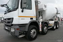 Mercedes ACTROS 3241 / POMPOGRUSZKA / BETONIARKA + POMPA SERMAC 24 M - 3Z24 / EURO 5 / STEROWANIE RADIOWE zdjęcie 10