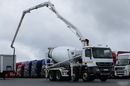 Mercedes ACTROS 3241 / POMPOGRUSZKA / BETONIARKA + POMPA SERMAC 24 M - 3Z24 / EURO 5 / STEROWANIE RADIOWE zdjęcie 1
