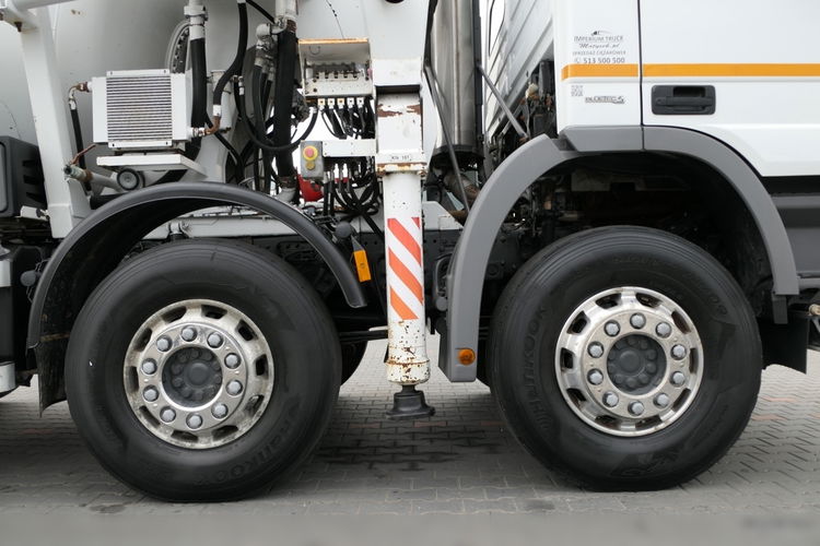 Mercedes ACTROS 3241 / POMPOGRUSZKA / BETONIARKA + POMPA SERMAC 24 M - 3Z24 / EURO 5 / STEROWANIE RADIOWE zdjęcie 20