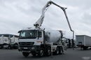 Mercedes ACTROS 3241 / POMPOGRUSZKA / BETONIARKA + POMPA SERMAC 24 M - 3Z24 / EURO 5 / STEROWANIE RADIOWE zdjęcie 5