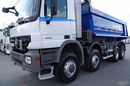 Mercedes ACTROS / 41 41 / 8x6 / WYWROTKA - SCHMITZ TYLNO-ZSYP / MANUAL / OPONY 90 % / zdjęcie 9