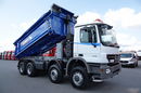 Mercedes ACTROS / 41 41 / 8x6 / WYWROTKA - SCHMITZ TYLNO-ZSYP / MANUAL / OPONY 90 % / zdjęcie 5