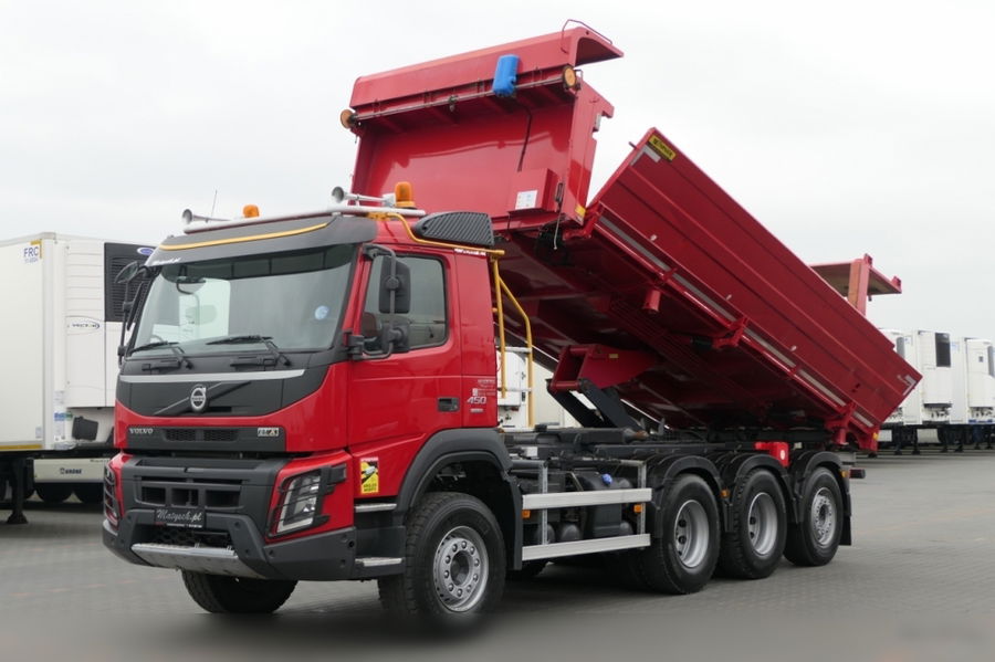 VOLVO FMX 460 / 8x6 / 2023 ROK / WYWROTKA 3 STRONY KH-KIPPER
