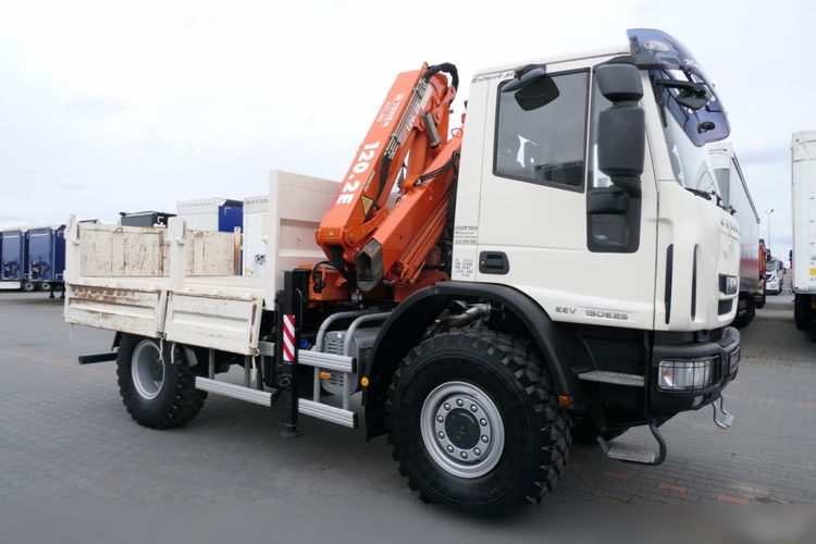 Iveco EUROCARGO 150E25 / 4X4 / WYWROTKA + HDS TEREX 120.2 E / DO ENERGETYKI / STEROWANIE RADIOWE / 67 TYS KM PRZEBIEGU zdjęcie 14