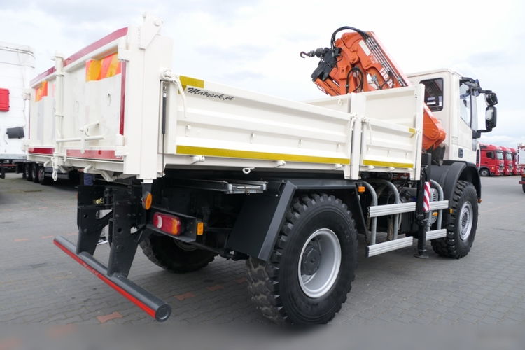 Iveco EUROCARGO 150E25 / 4X4 / WYWROTKA + HDS TEREX 120.2 E / DO ENERGETYKI / STEROWANIE RADIOWE / 67 TYS KM PRZEBIEGU zdjęcie 28