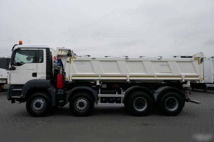 MAN TGS 35.420 / 8x4 / WYWROTKA / HYDROBURTA / MEILLER KIPPER / EURO 6 / 2018 ROK  zdjęcie 24