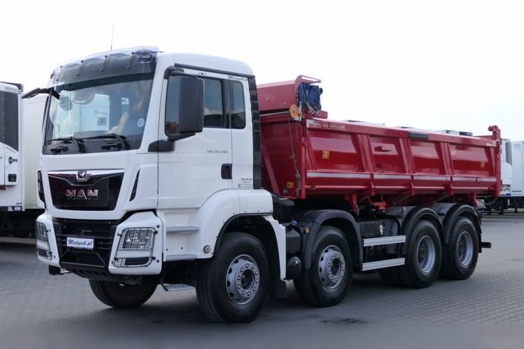 MAN TGS 35.460 / 8X4 / WYWROTKA 2 STR / BORDMATIC / MEILLER KIPPER / AUTOMAT / EURO 6 zdjęcie 17