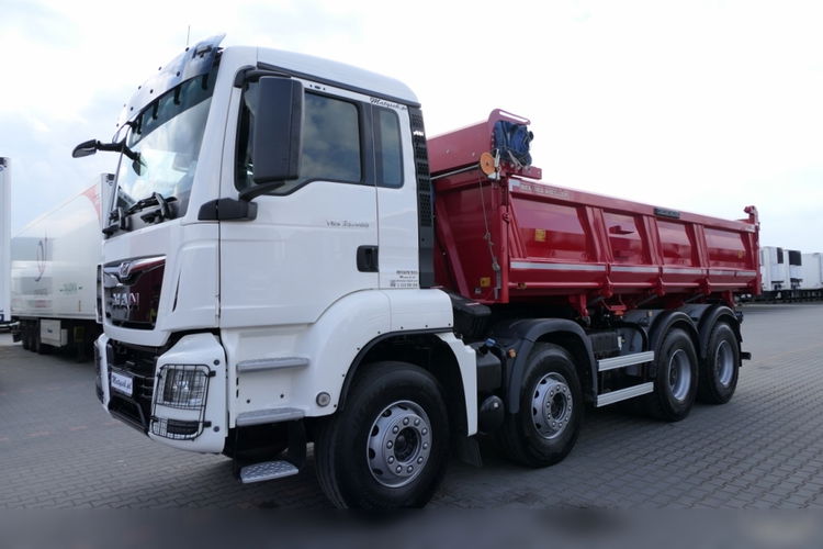 MAN TGS 35.460 / 8X4 / WYWROTKA 2 STR / BORDMATIC / MEILLER KIPPER / AUTOMAT / EURO 6 zdjęcie 18