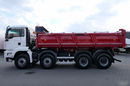 MAN TGS 35.460 / 8X4 / WYWROTKA 2 STR / BORDMATIC / MEILLER KIPPER / AUTOMAT / EURO 6 zdjęcie 19