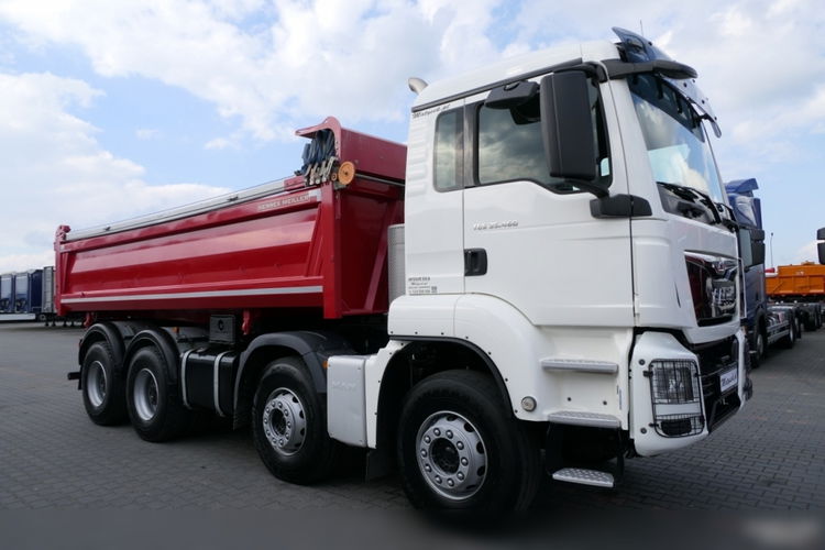 MAN TGS 35.460 / 8X4 / WYWROTKA 2 STR / BORDMATIC / MEILLER KIPPER / AUTOMAT / EURO 6 zdjęcie 24